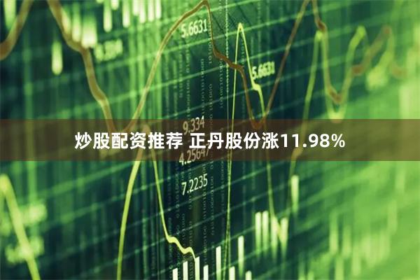 炒股配资推荐 正丹股份涨11.98%